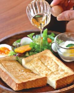 ハニーバタートースト！