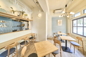 カフェの内装 