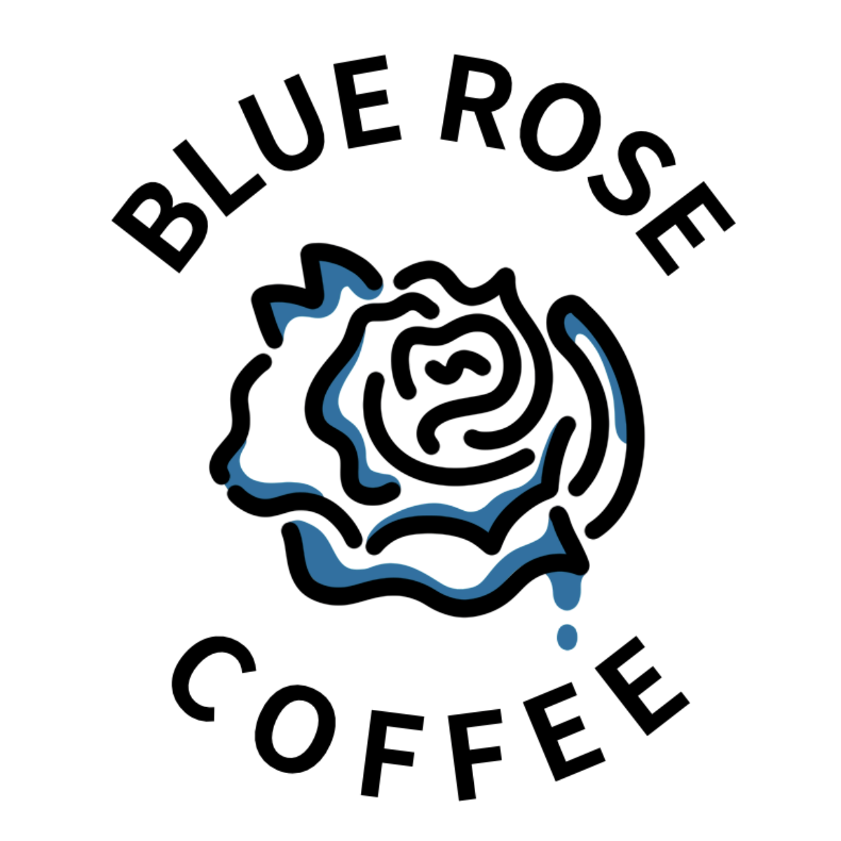 BLUE ROSE  COFFEEのロゴ